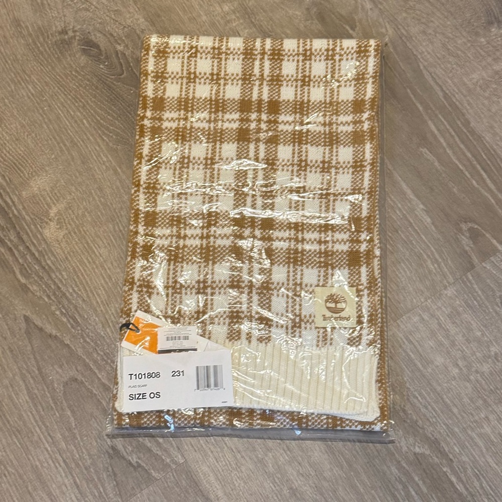 NWT Timberland Plaid Scarf